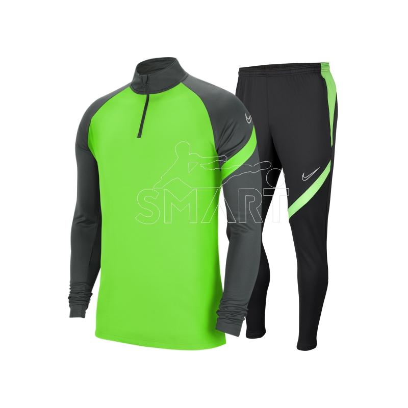 Nike dres Academy Pro Top Suit (zielono/szary)