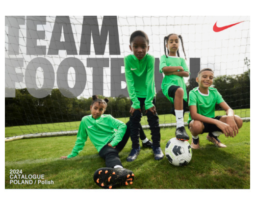 Katalog Stroje Piłkarskie Nike 2024