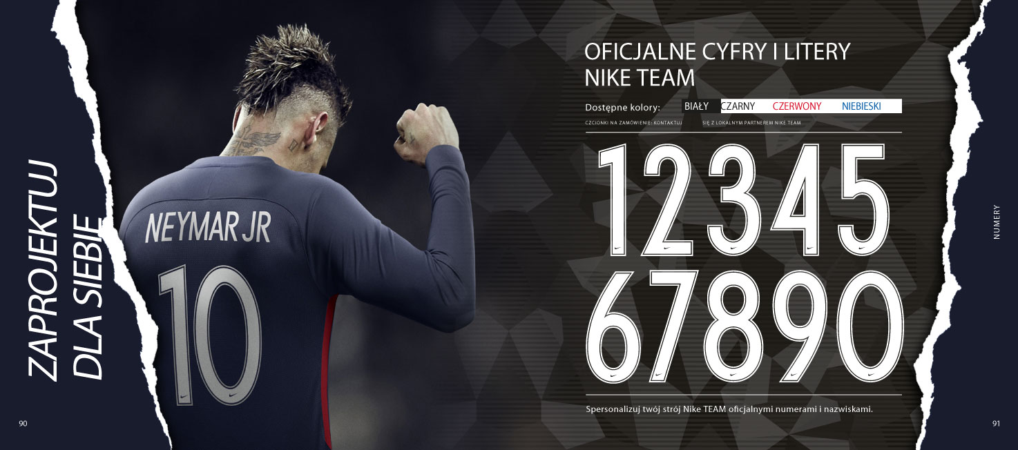 numery Nike
